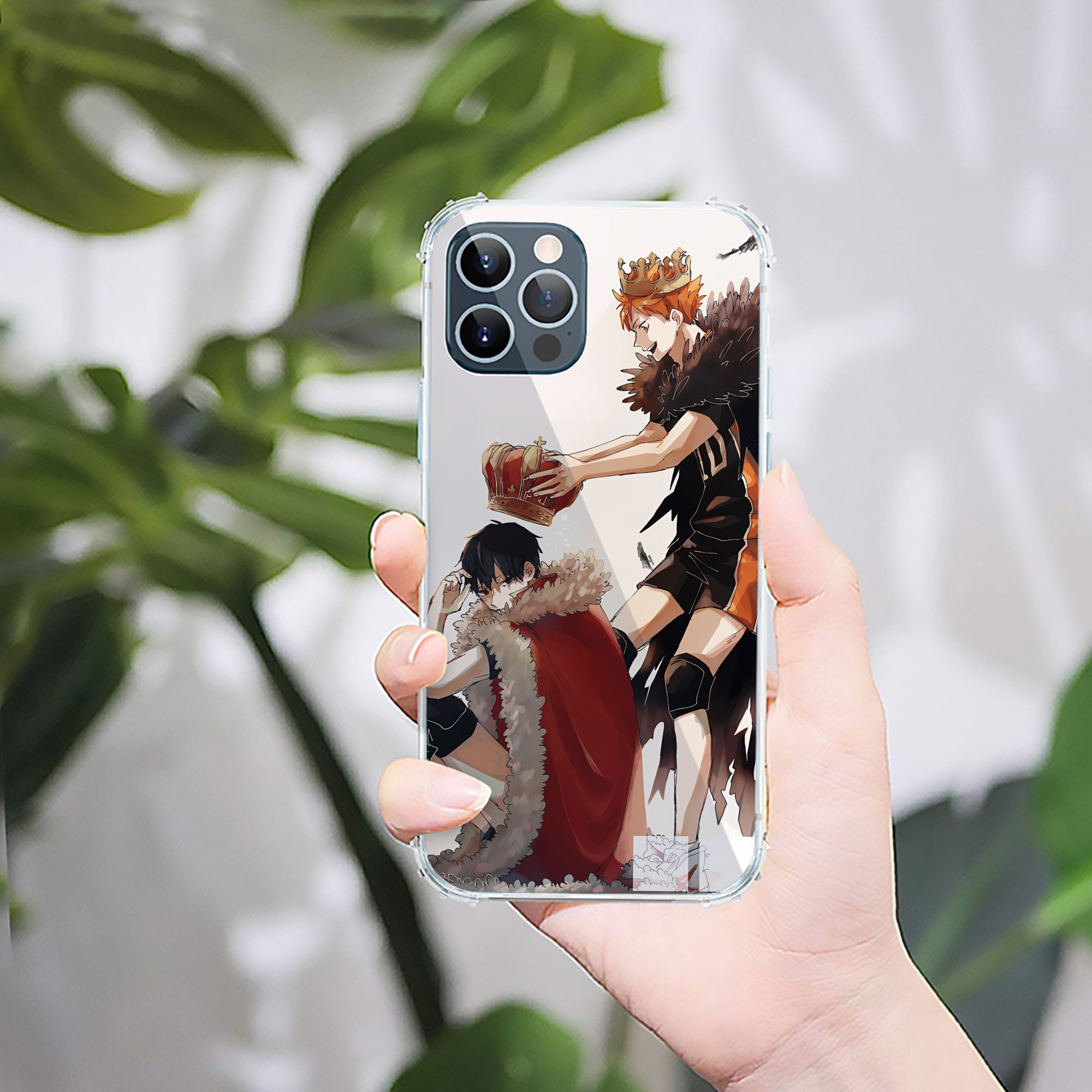 （画像用） ハイキュー!! Haikyu!! 【iPhone 12シリーズ対応】透明スマホケース（クリアソフトケース）